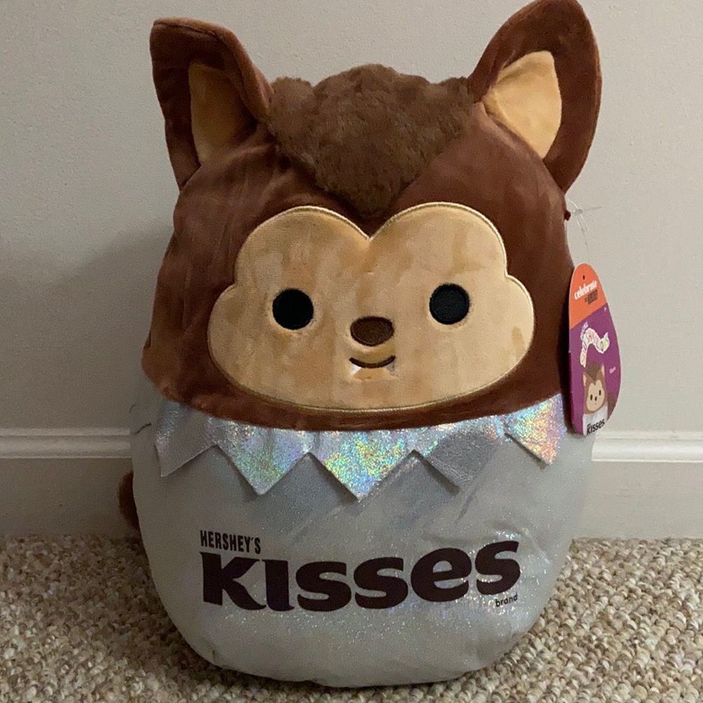NWT 12” Hershey Squishmallow -Wade the Werewolf